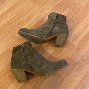 AllSaints suede ankle booties, size 40 = US 9